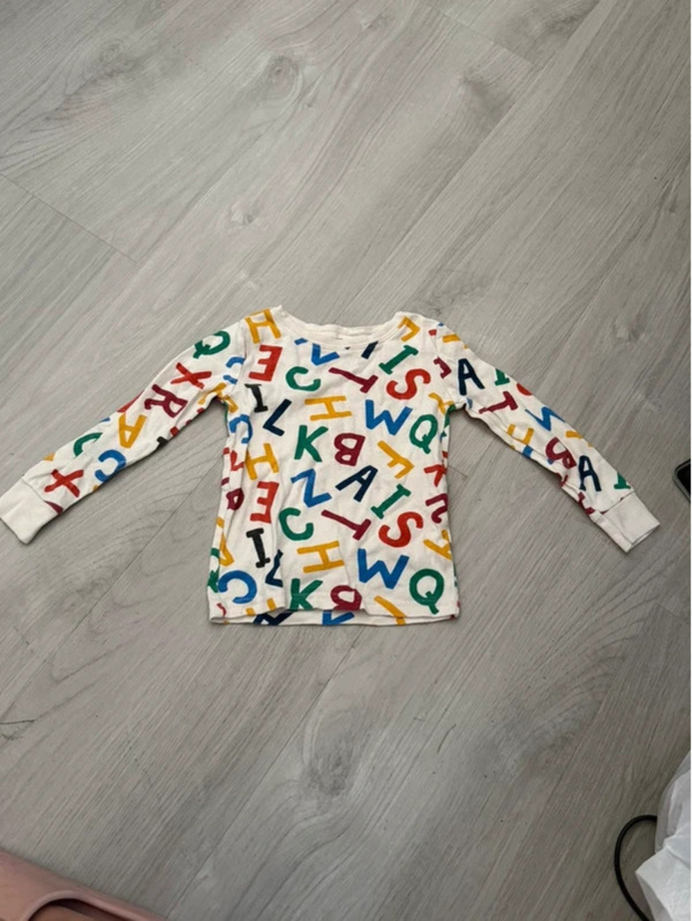 Old Navy Alphabet Print Pajama Top - Size 4T